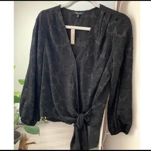 NWT black Madewell top